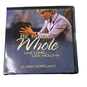 Gloria Copeland Be Made Whole Live Long Healthy Set of 6 Audio CD Christian u